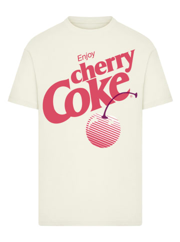 F4NT4STIC T-Shirt Coca Cola Enjoy Cherry Coke in sand