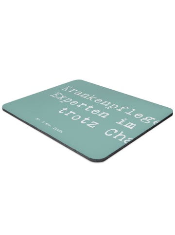 Mr. & Mrs. Panda Mauspad Spruch Krankenpflegehelfer Lächeln mit ... in Meeresbrise