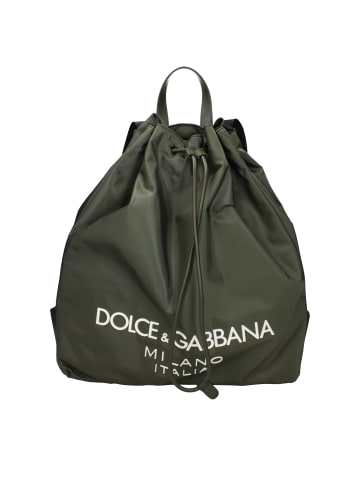 Dolce & Gabbana Grün Nylon Rucksack