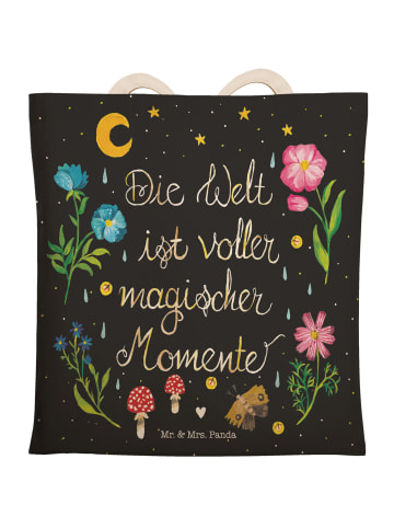 Mr. & Mrs. Panda Shopper Bag Magische Welt mit Spruch in Bunt