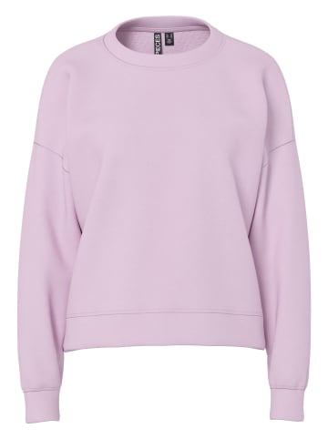 Pieces Sweatshirt in Winsome Orchid