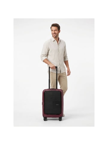 Redolz Essentials 17 2.0 4 Rollen Kabinentrolley 55 cm Laptopfach burgundy