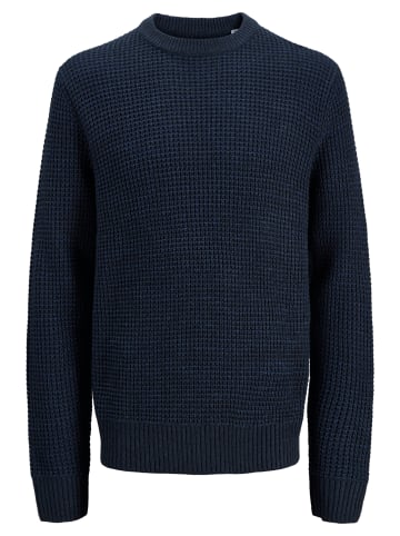 JACK & JONES Junior Strickpullover 'Global' in blau
