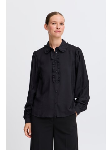 b. young Langarm - Hemd BYIBINE Regular fit in Black