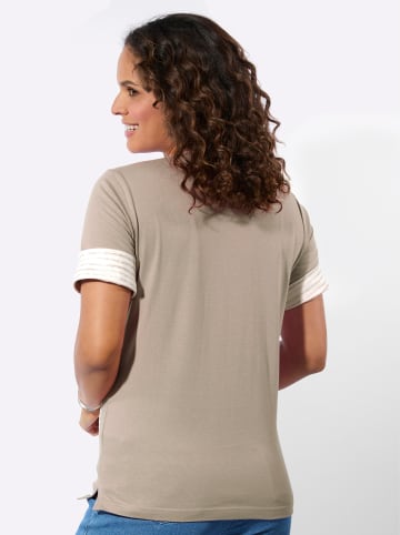 WITT WEIDEN Kurzarmshirt in sesam