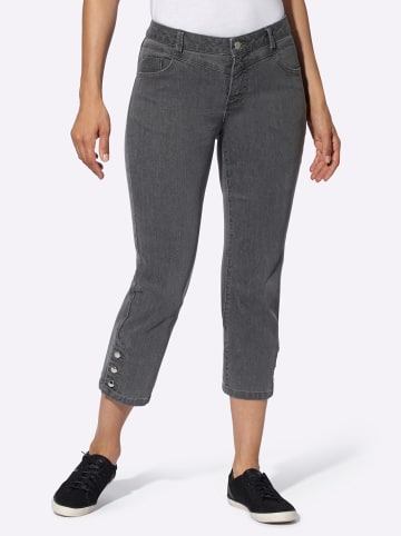 WITT WEIDEN 7/8-Jeans in grey-denim