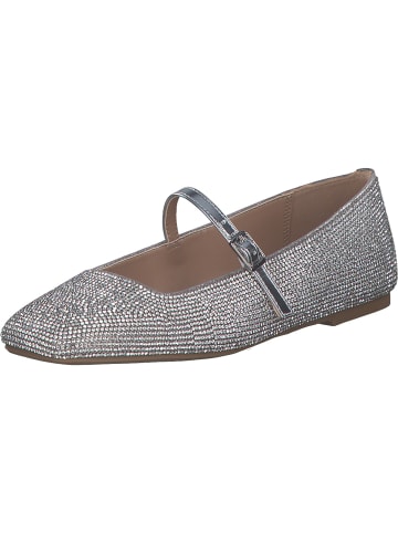 Steve Madden Ballerinas in silver rhinestones