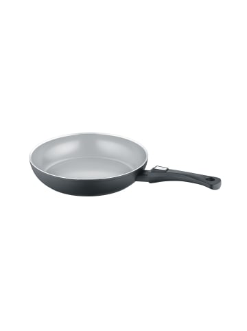 Berndes 2-tlg. Pfannen-Set 24+28 cm, abn. Stiel, Aluminium - b.perfect in schwarz