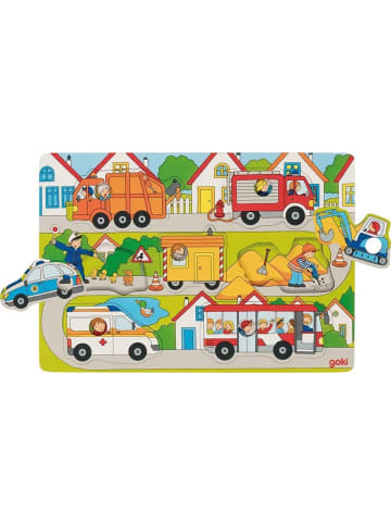 Gollnest & Kiesel Hintergrundbildpuzzle Auf der Straße (Kinderpuzzle)