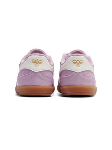 Hummel Klettverschluss Sneaker Victory Suede Lebensstil Kinder in ROSEATE SPOONBILL