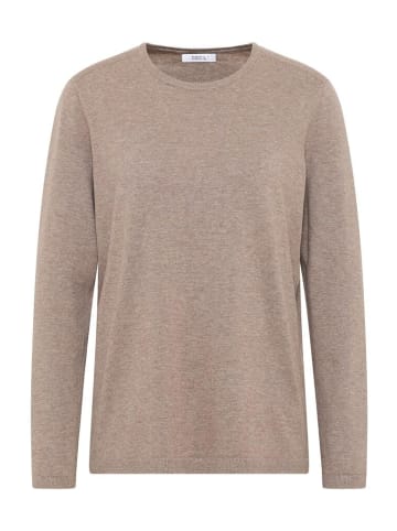 Cecil Pullover in toffee cream melange