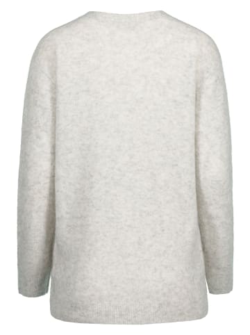 Gina Laura Oversized-Pullover in taupe