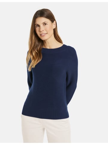 Gerry Weber Pullover Langarm Rundhals in navy