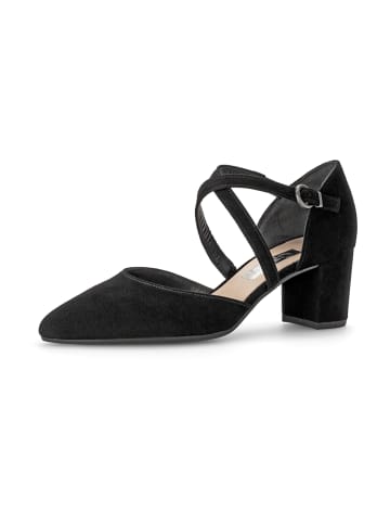 Gabor Riemchenpumps in Schwarz