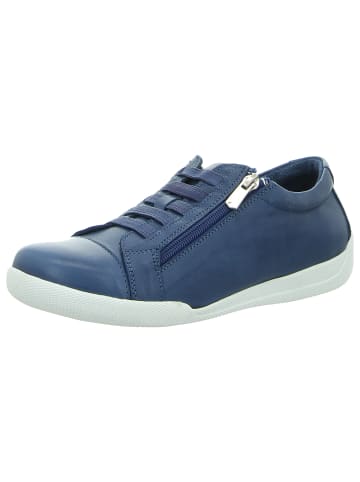 Andrea Conti Sportlicher Slipper in blau