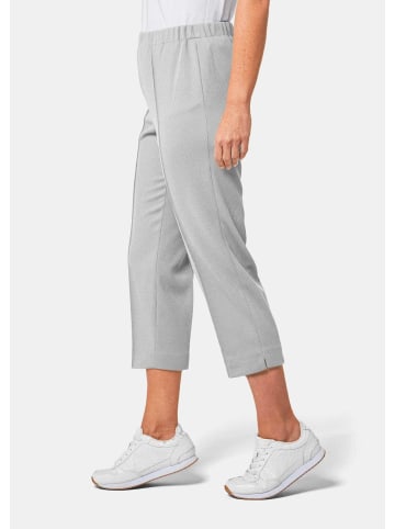 GOLDNER 7/8-Rippenhose Trageangenehme 7/8-Rippenhose in silbergrau