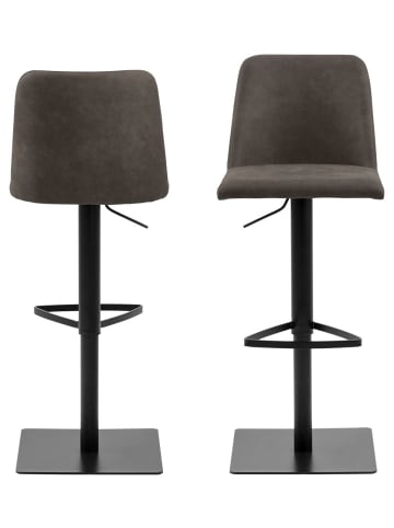 ebuy24 Barhocker Avanja Grau 43 x 51 cm