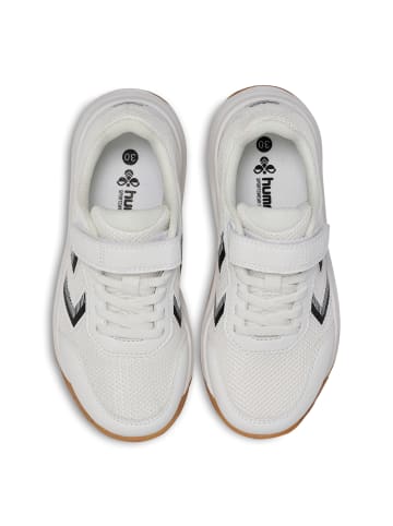 Hummel Klettverschluss Hallenschuh Multiplay Flex Innenbereich Kinder in WHITE