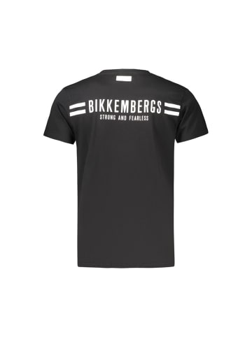 Bikkembergs Schwarz Herren T-Shirt aus Baumwolle