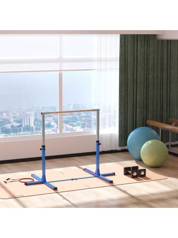 HOMCOM Gymnastik-Turnreck in Blau 194L x 121B x 150H cm