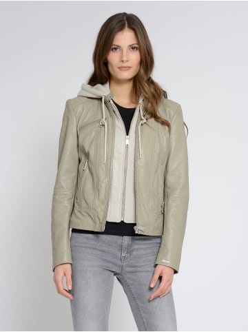 Maze Lederjacke Mico in dark cloud