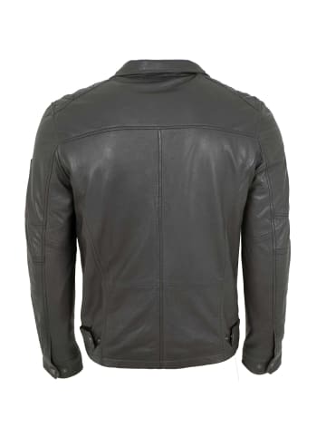 Otto Kern Lederjacke Lammnappa in Anthrazit