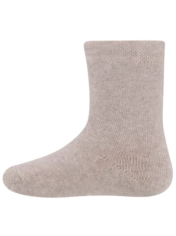 ewers 2er-Set Socken 2er Pack Teddy in latte-dunkel beige mel.