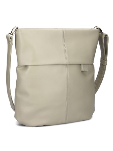 Zwei Mademoiselle.M Schultertasche 31 cm cement