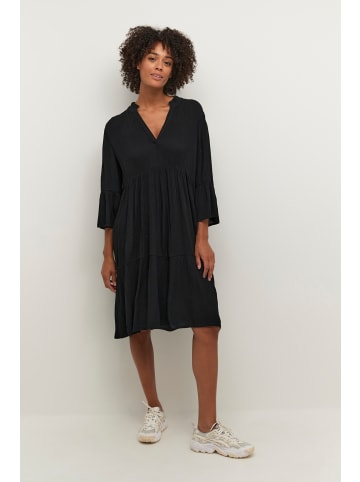 Kaffe Kleid KAmarianah A-shape in Black Deep