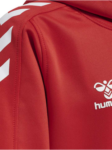 Hummel Hummel Kapuzenpullover Hmlcore Multisport Kinder Atmungsaktiv Schnelltrocknend in TRUE RED