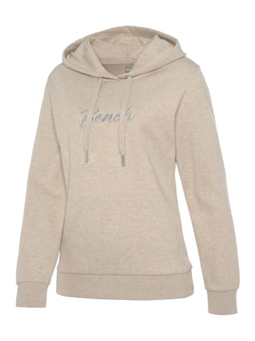 Bench Kapuzensweatshirt in beige meliert