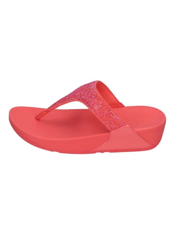 fitflop Zehentrenner Lulu CRYSTAL  in rosa