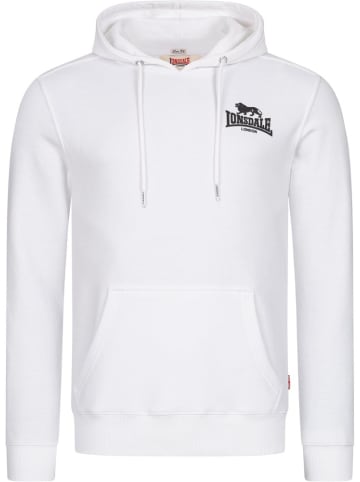 Lonsdale Hoodie "Claughton" in Weiß