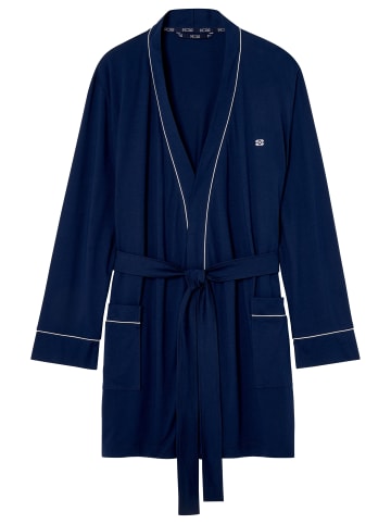 HOM Bademantel Rafael in Navy