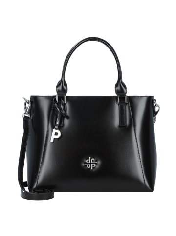 PICARD Black Tie Black Tie Handtasche Leder 29 cm in schwarz