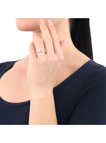 Amor Ring Silber 925, rhodiniert in Silber