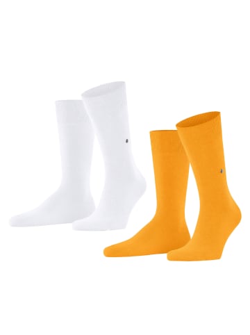 Burlington Socken 2er Pack in Gelb (Spectra Yellow)