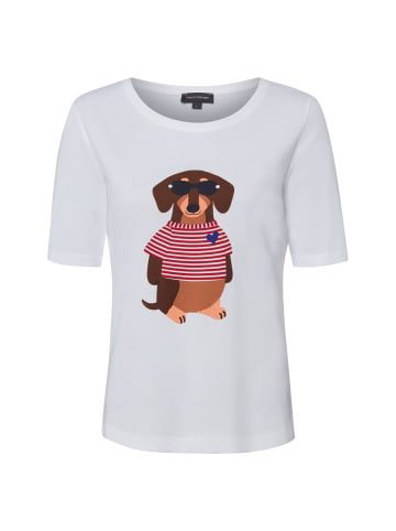 Franco Callegari T-Shirt in weiß mehrfarbig
