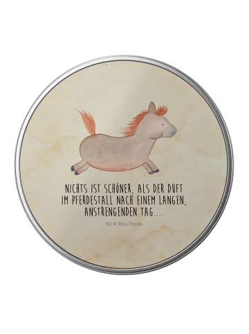 Mr. & Mrs. Panda Erinnerungsbox Pferd Springen mit Spruch in Vintage