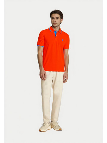 U.S. Polo Assn. Poloshirt in rot