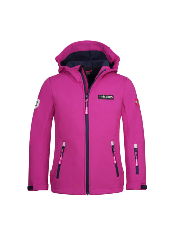 Trollkids Softshelljacke Oslofjord in fireberry
