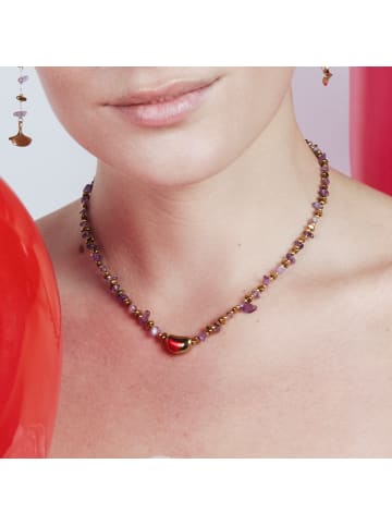 Luxenter Halskette Tarthae mit 18 Karat Goldfinish – TARTHAE