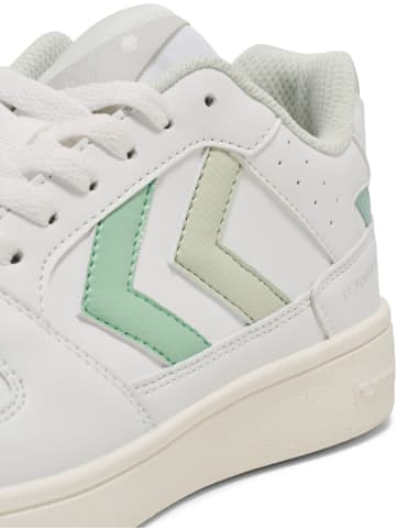 Hummel Sneaker "St. Power Play Wmns Lzd" in Weiß