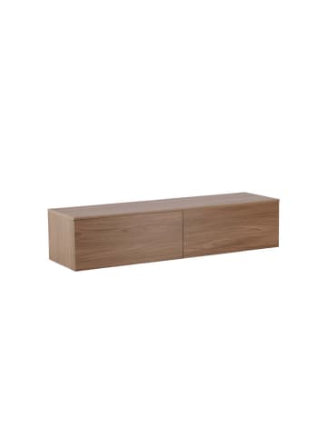 ebuy24 Sideboard Frihamn 2 Nussbaum 160 x 45 cm