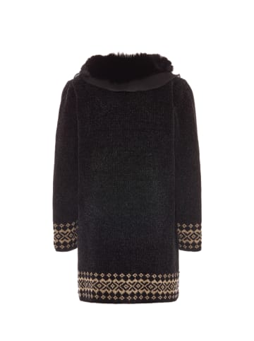 faina Damen Strickjacke in Schwarz
