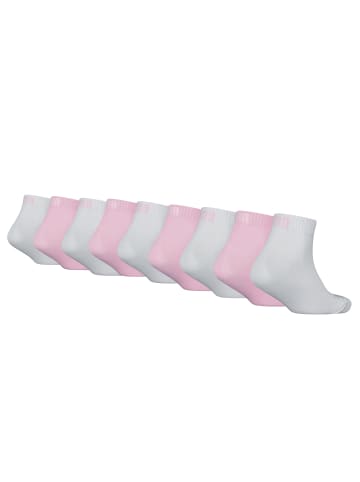 Puma Socken 9er Pack in Weiß/Rosa