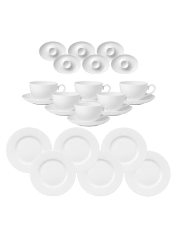 Villeroy & Boch Frühstücksservice Royal in Weiß in weiß