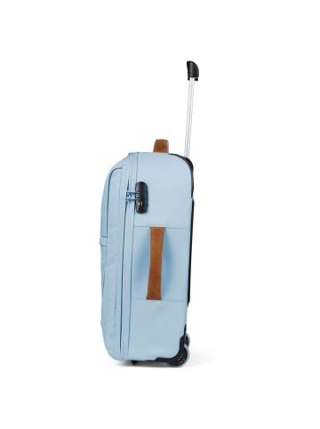 Satch Flow - 2-Rollen Kabinentrolley S 54 cm (pure jade green) in pure ice blue