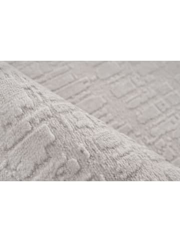 Kayoom Kayoom Neu 2026 Wohnzimmer Kurzflor Teppich Lingo 125 silber in silber