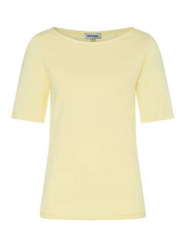More & More unkompliziertes Stretch-Baumwollshirt in yellow